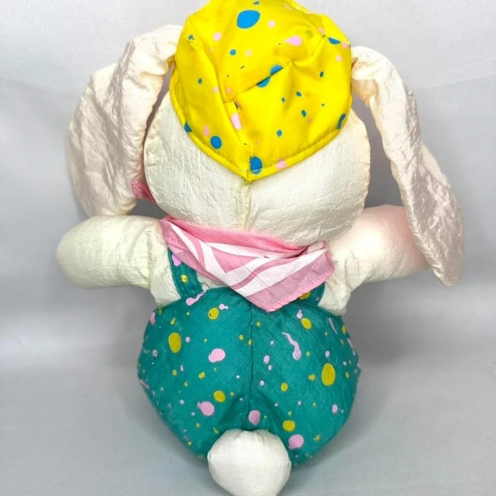 Vintage 1980s Hallmark Crayola Cuddle Bunny Plush |Easter Bunny Plush | Crayola‎